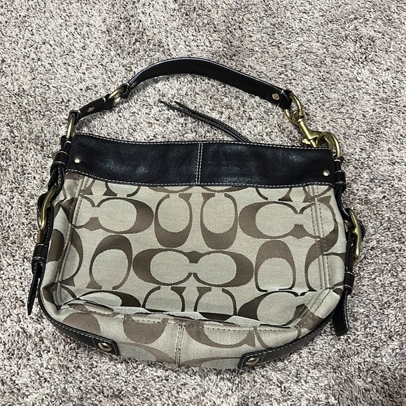 Brown tan coach bag - Picture 3 of 11